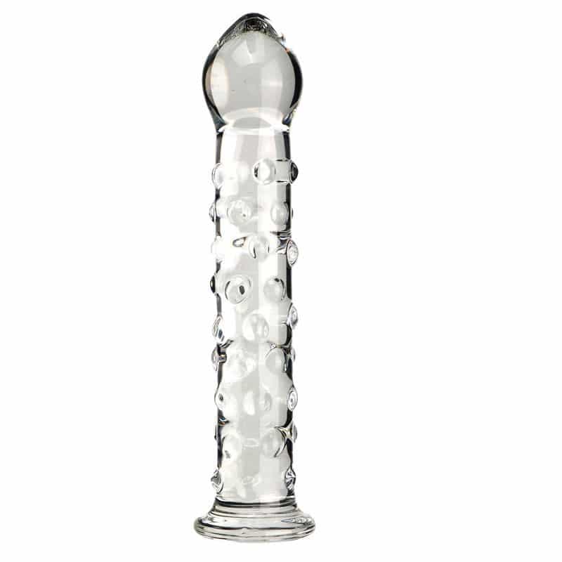 Celestials Nubby Glas Dildo