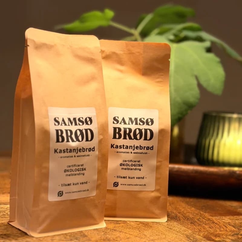 Kastanje-bolle - Samsø brød