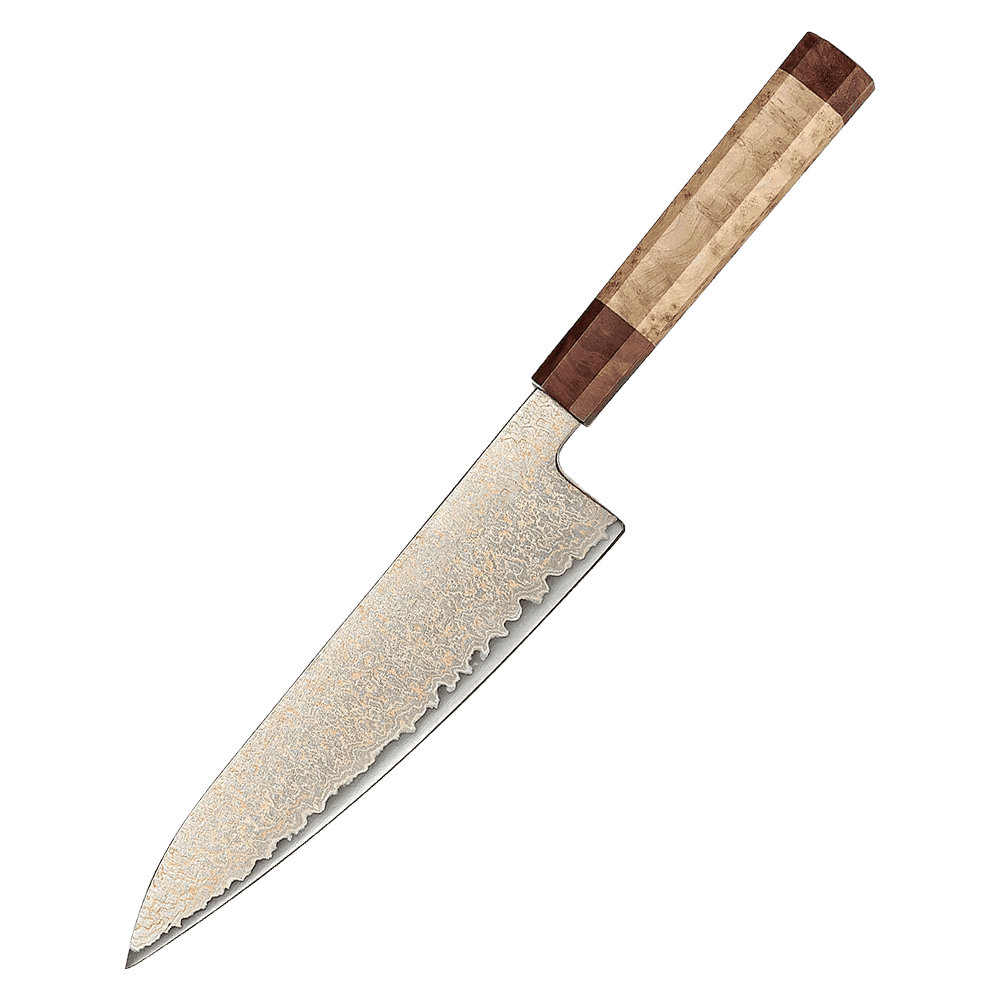 Gozuki | Gyuto 210 mm | Japansk kokkekniv | Damaskus37