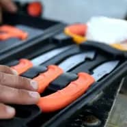 Outdoor Edge Wild Pak Game Processing Kit Knivsæt, 8 dele - Kniv