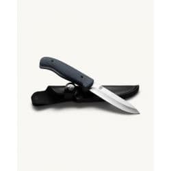Øyo Nordic Hunting Knife W/ Leather Sheath Ny - Grey - Kniv
