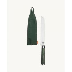 Øyo Skarvet Smaragd Bread Knife - Green - Kniv