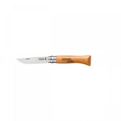 Opinel N°6 carbon steel 7,0 cm. bøg